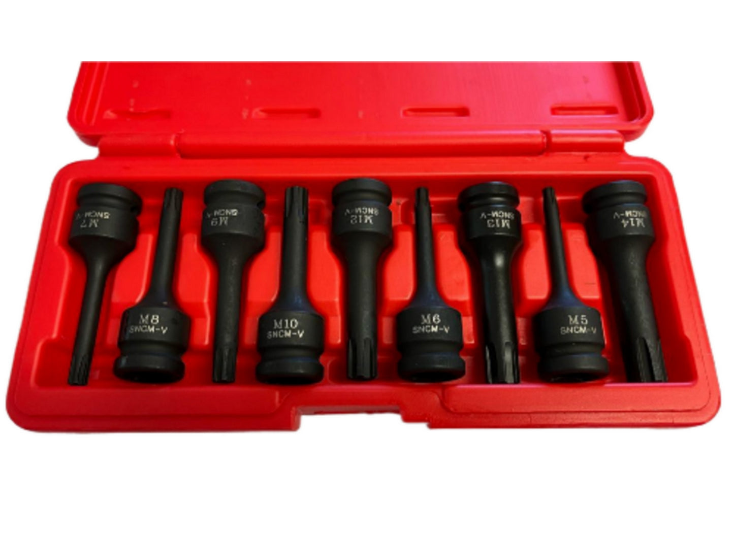 Kraft-Bit-Einsatz-Set Ribe 1/2" 9-tlg.