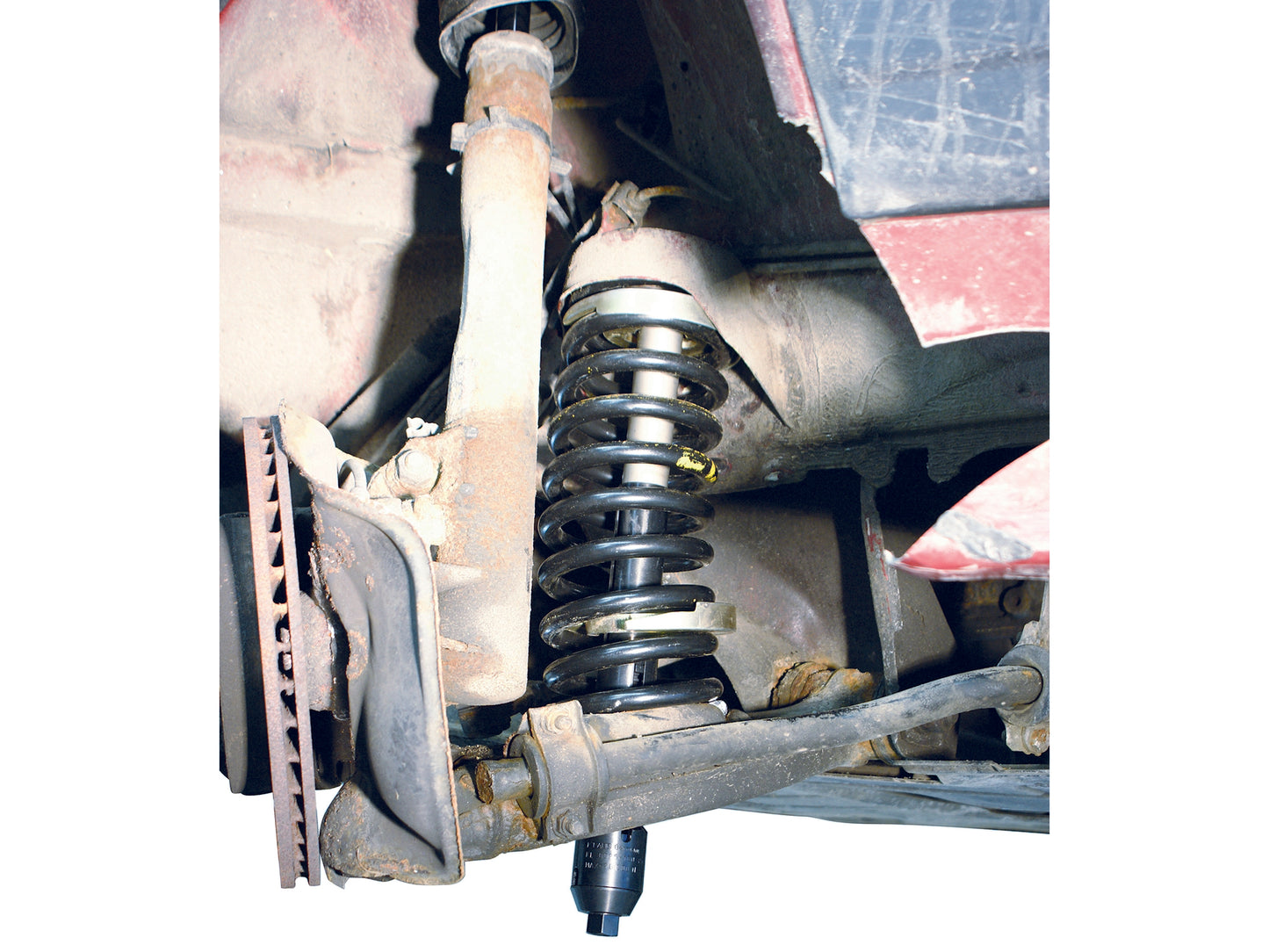 KLANN Federspanner lang im Koffer incl. Federteller 1+2