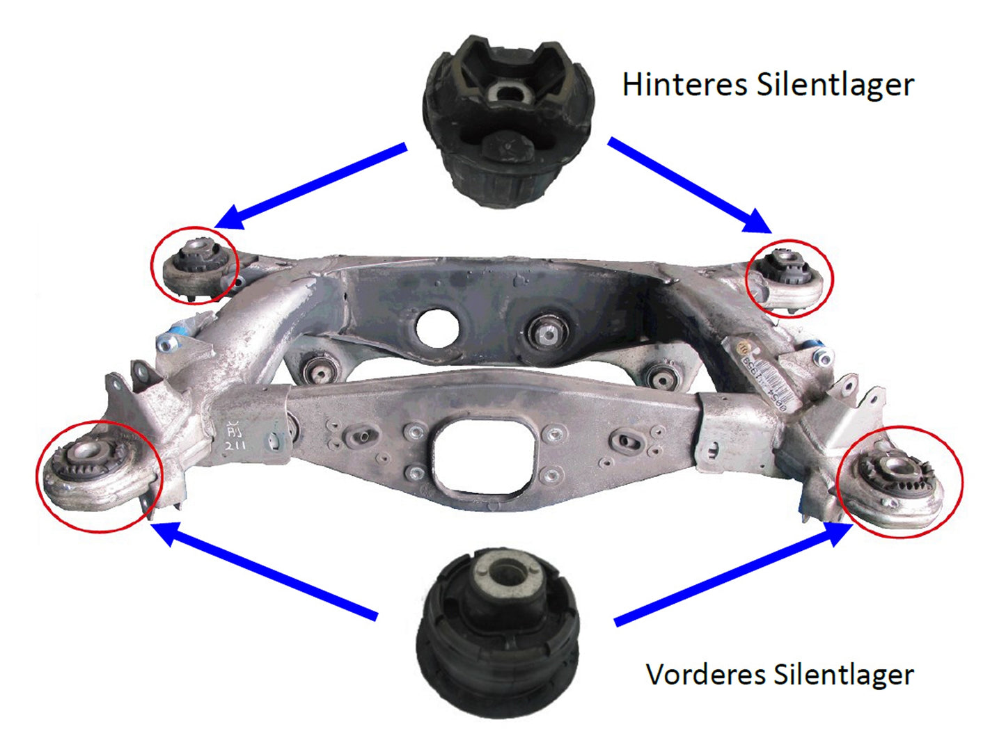 Silentlagerwerkzeug HA Mercedes Benz