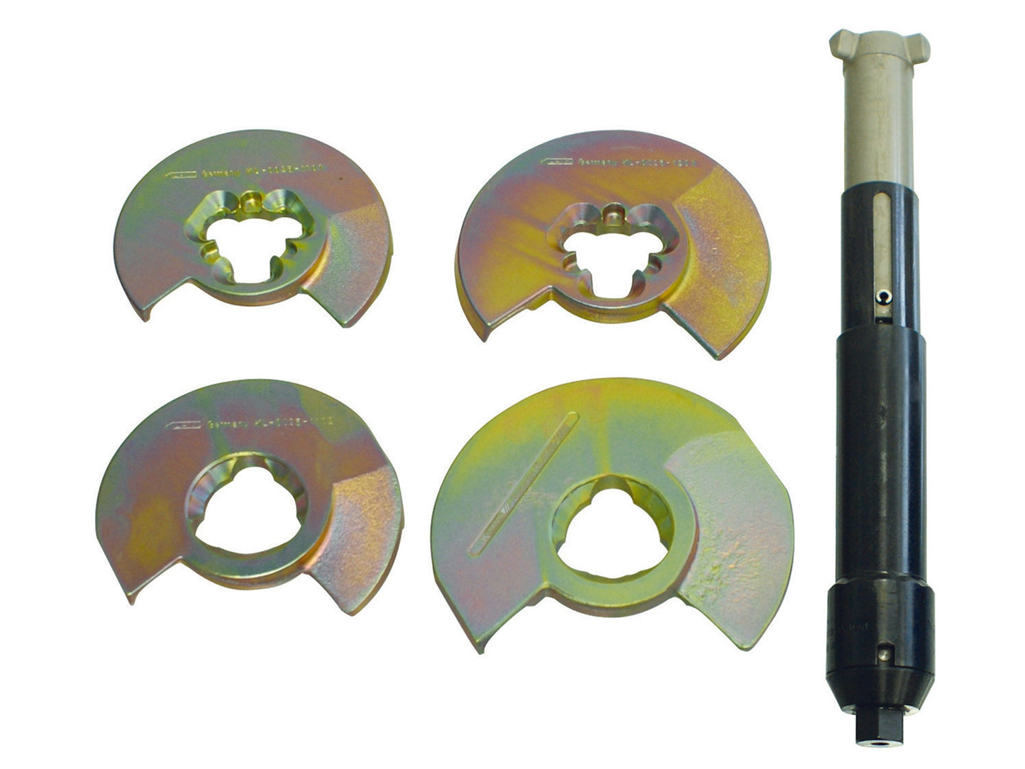 KLANN Federspanner lang im Koffer incl. Federteller 1+2