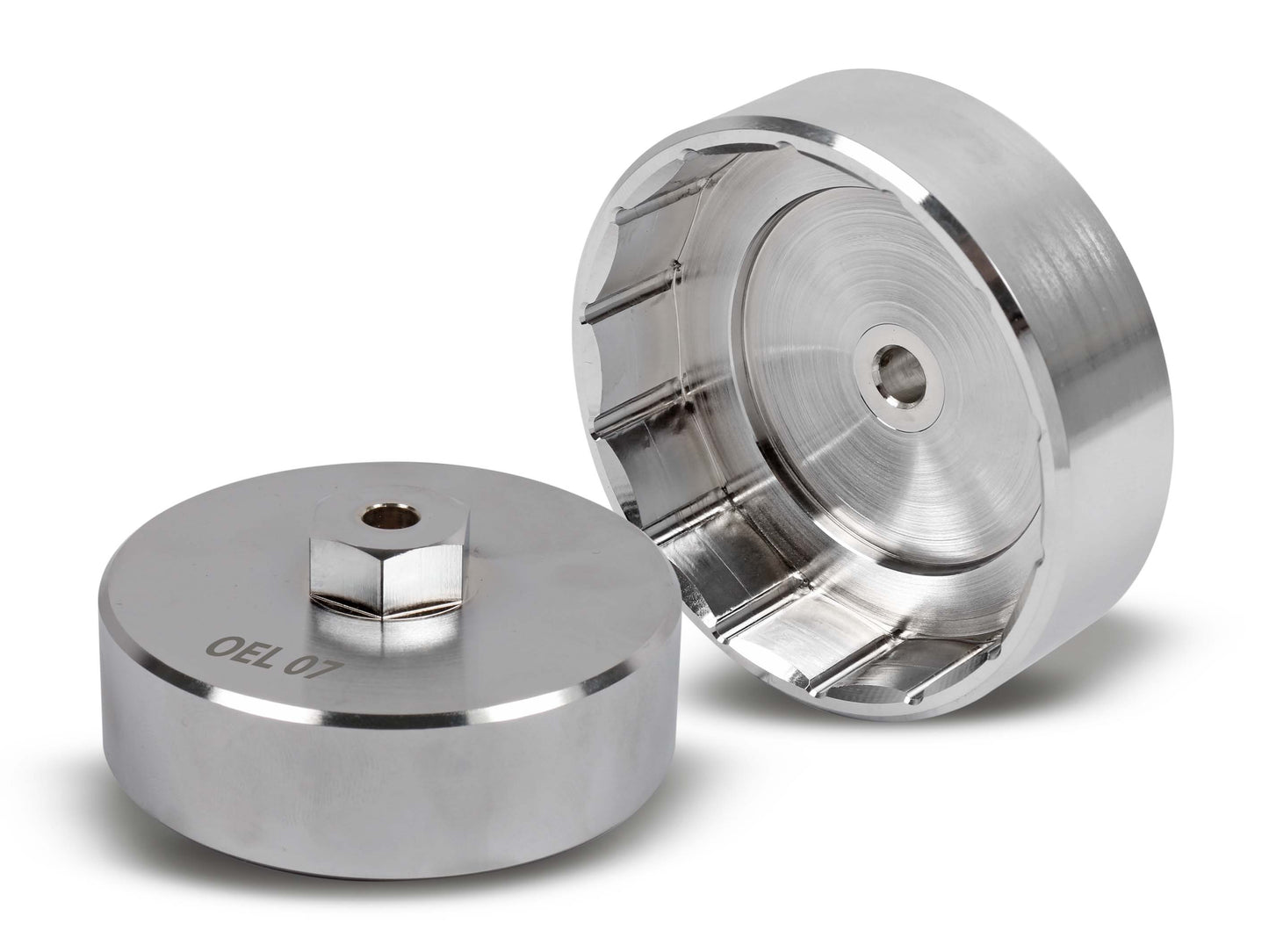 Ölfilterschlüssel gefräste Metallausführung (SW 74,4 mm; 14 Flächen)